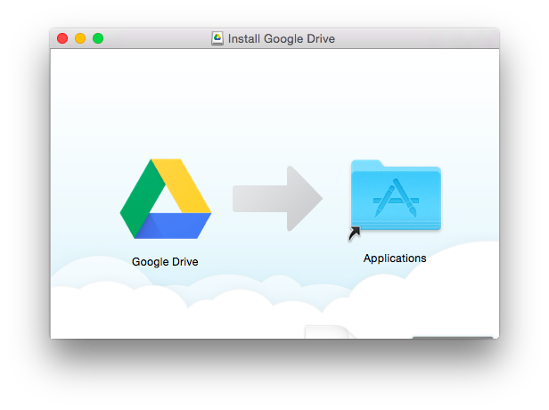 how to get google drive icon on mac